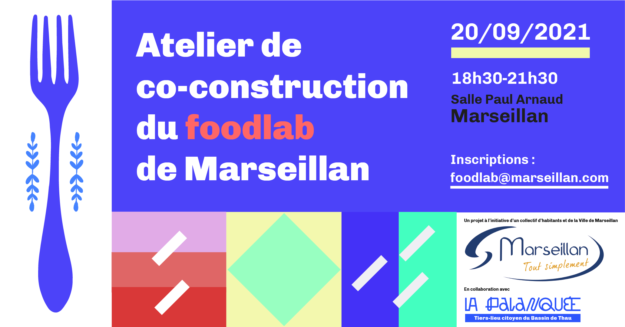 Atelier co construction projet de foodlab de Marseillan