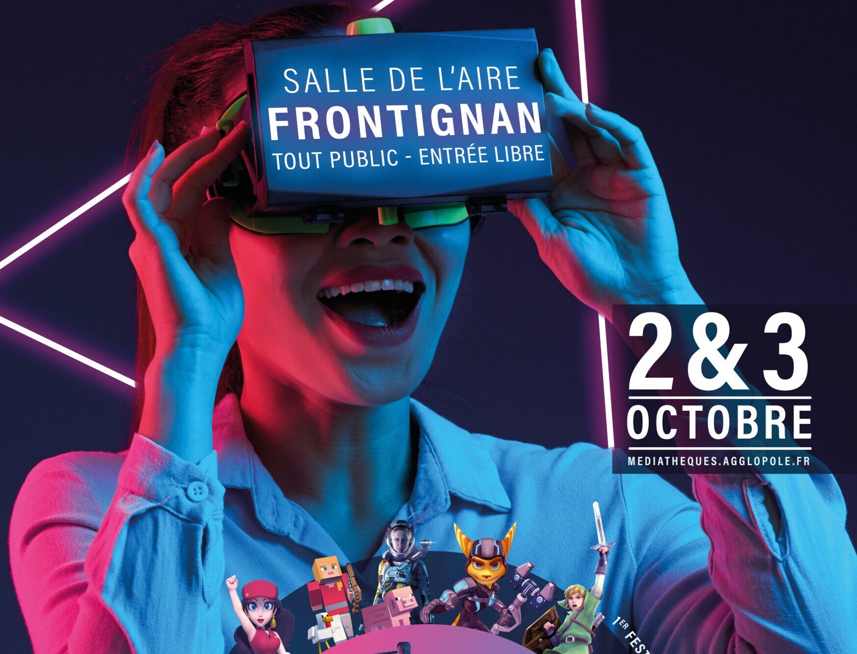 Affiche Thau Games Festival
