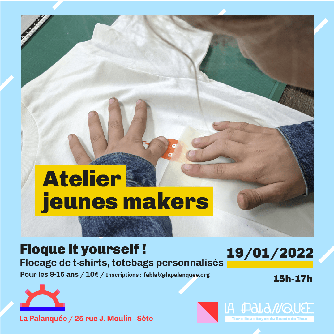 Lire la suite à propos de l’article Atelier Jeunes Makers : Floque it yourself !