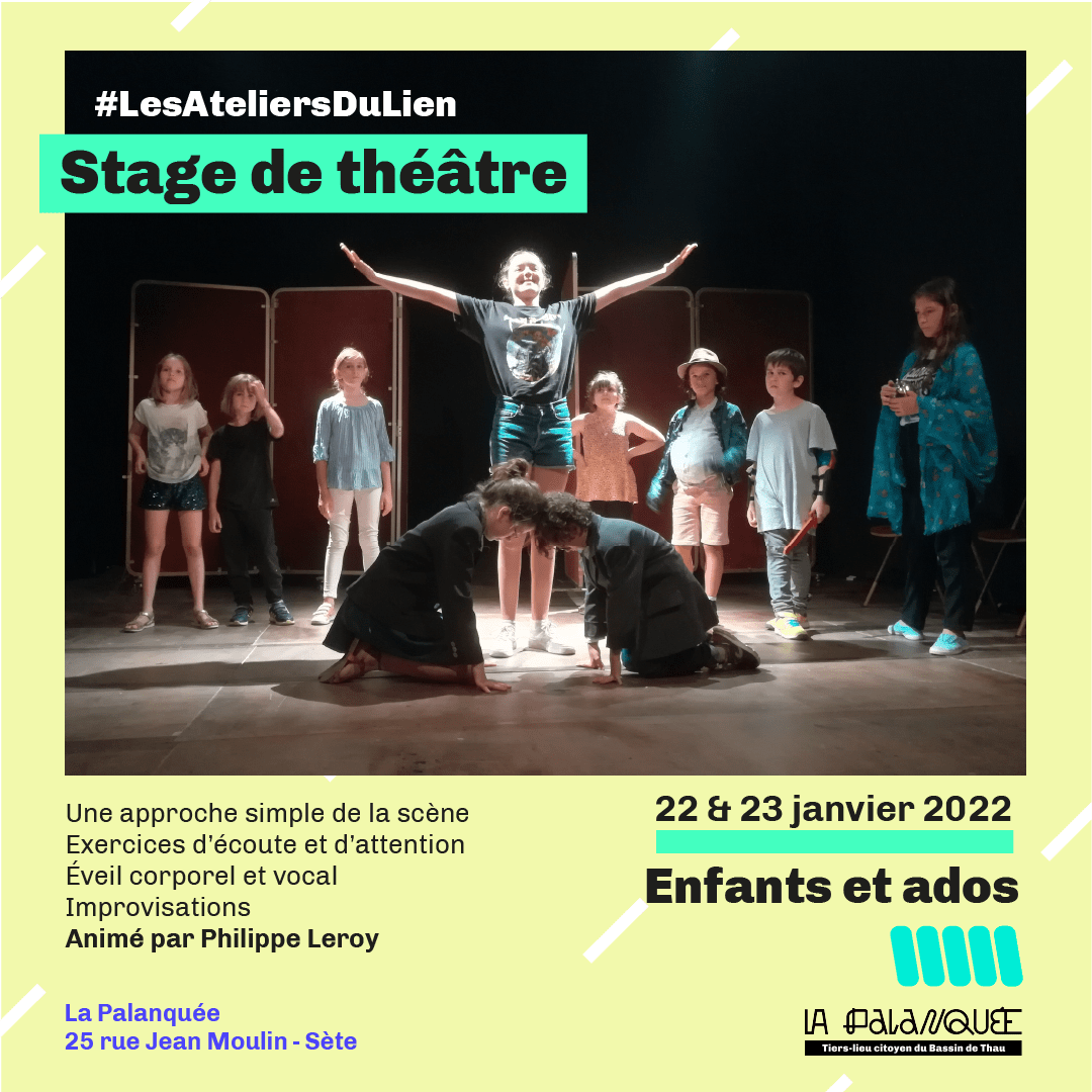 Lire la suite à propos de l’article Stage de théâtre pour enfants et ados