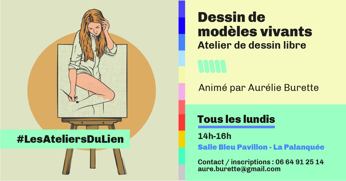 Lire la suite à propos de l’article AtelierDuLien : Dessin de modèles vivants