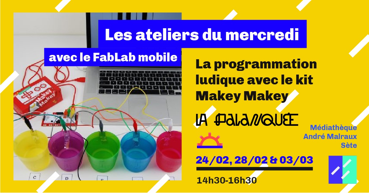 Lire la suite à propos de l’article Les ateliers du mercredi avec le FabLab – Makey Makey 3/3