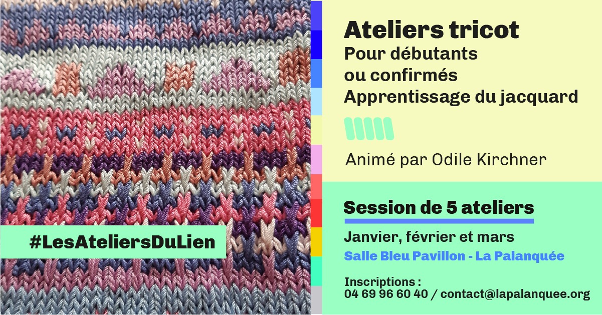 Lire la suite à propos de l’article AtelierDuLien : Ateliers tricot pour débutants ou confirmés