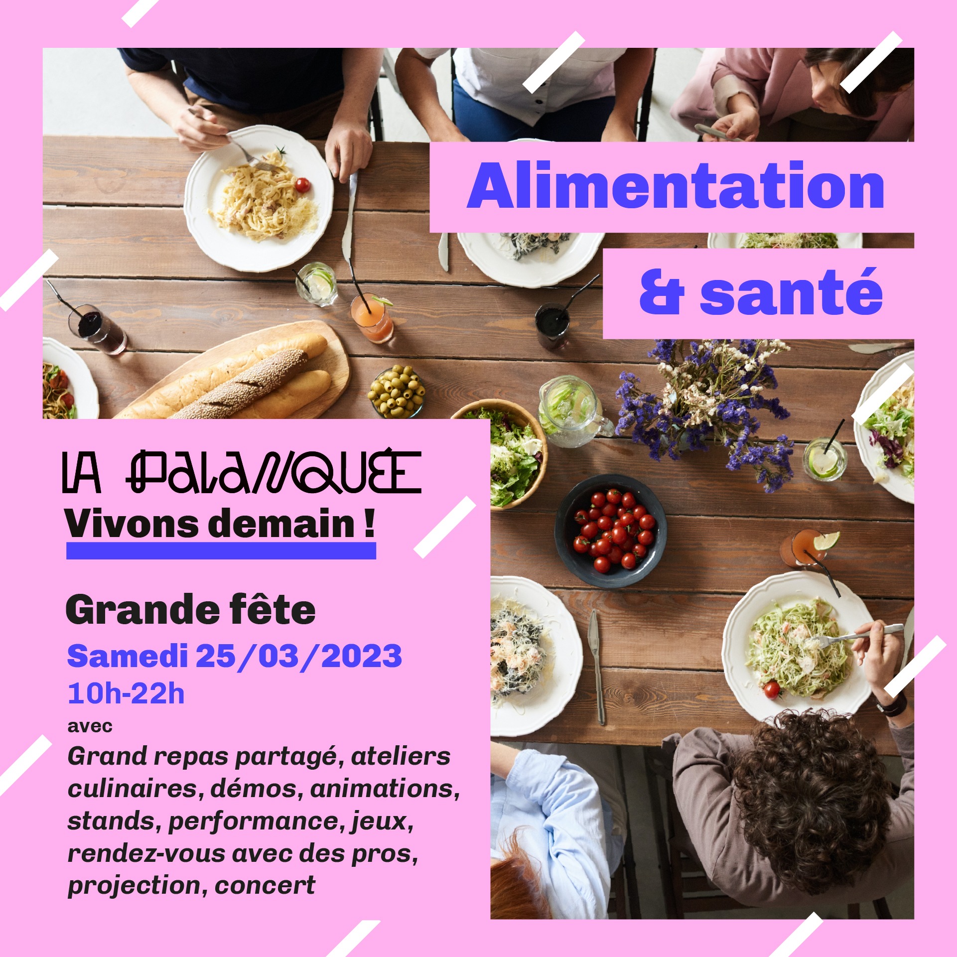 Lire la suite à propos de l’article Grande fête – “Alimentation & santé”