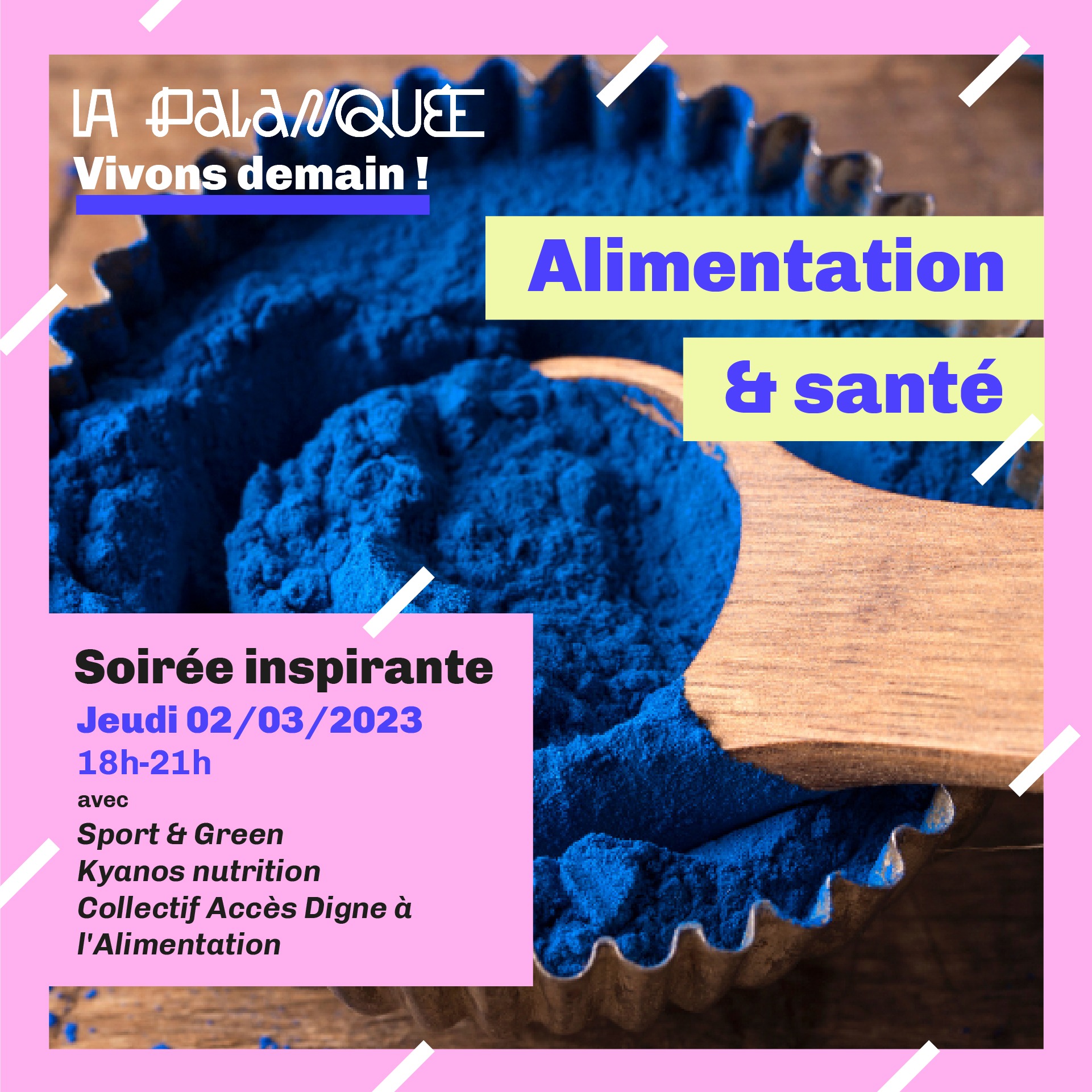 Lire la suite à propos de l’article Soirée inspirante – « Alimentation & santé »