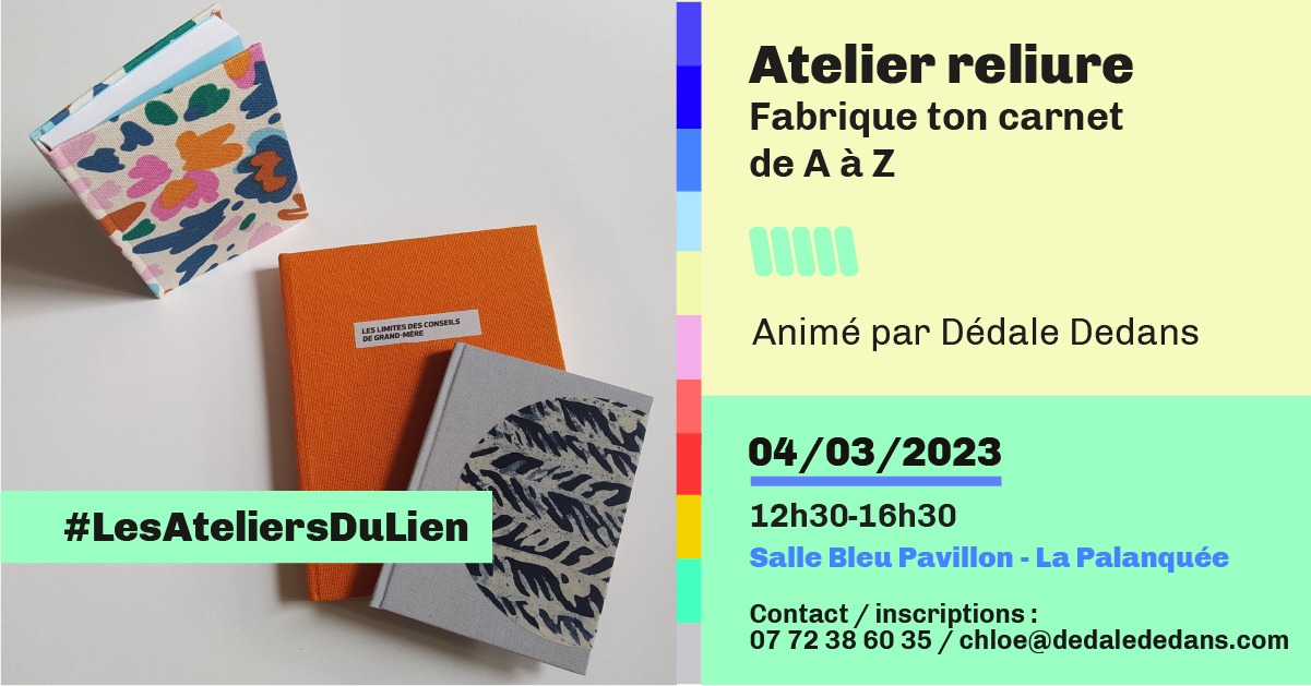 Lire la suite à propos de l’article AtelierDuLien : Fabrique ton carnet de A à Z