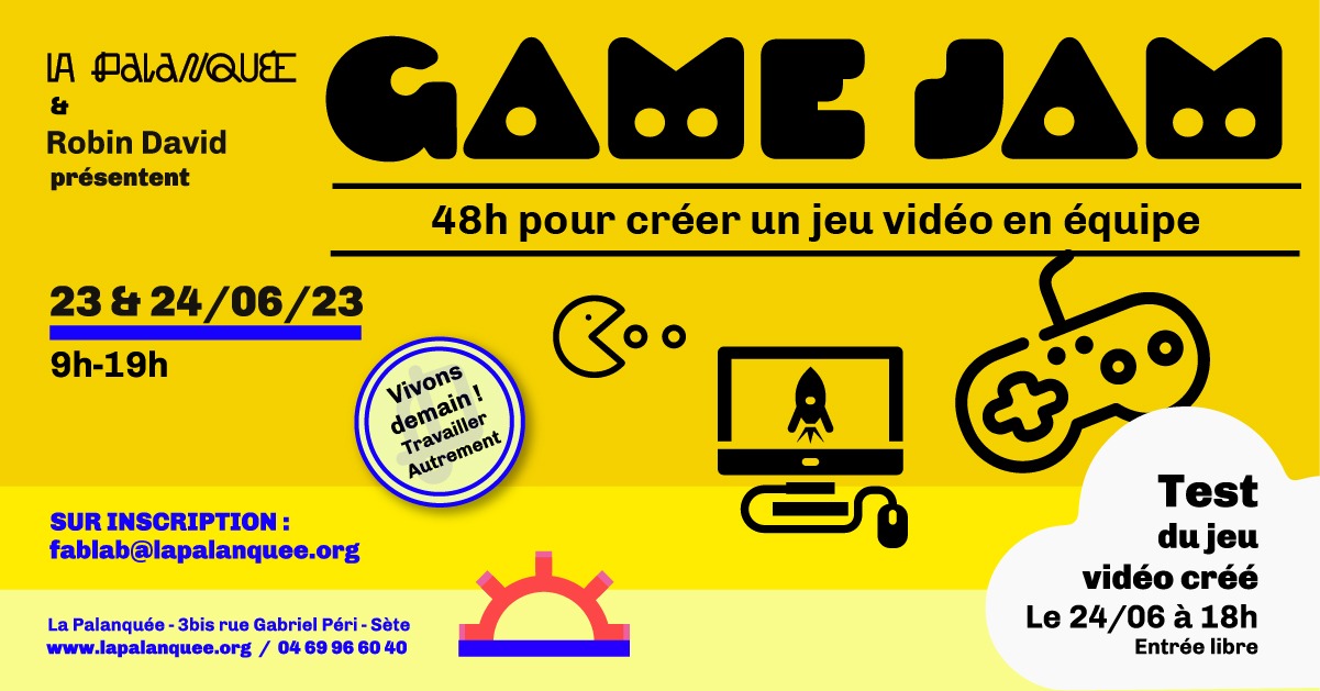 Lire la suite à propos de l’article Game Jam #3 “Travailler autrement”