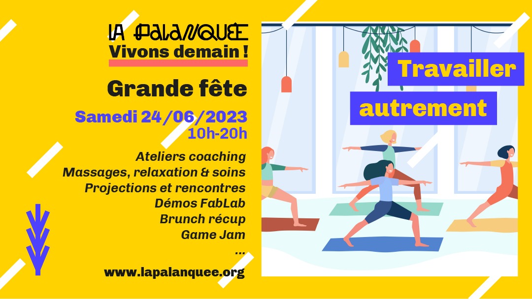 Lire la suite à propos de l’article Grande fête – “Travailler autrement”