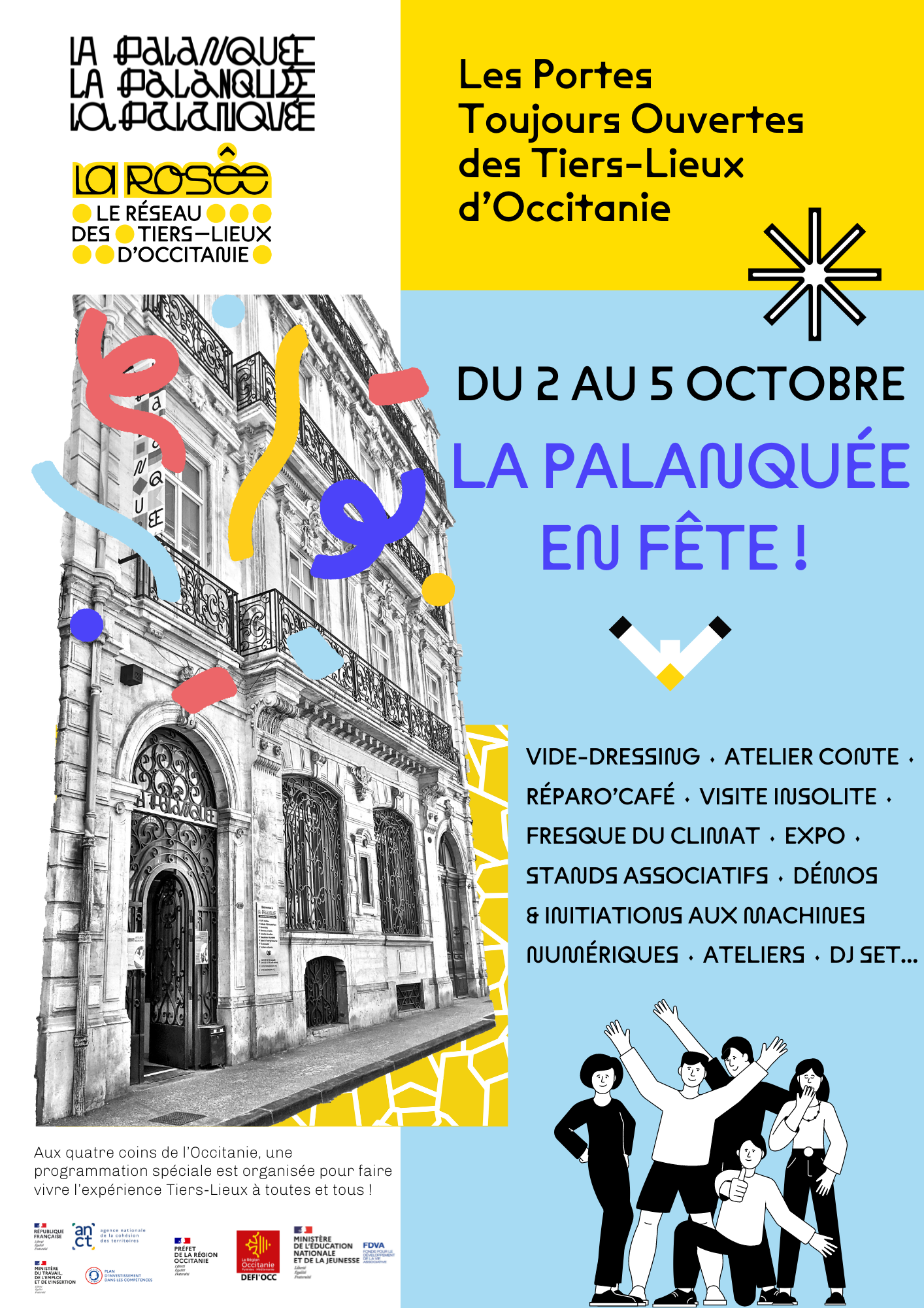 Affiche – LA PALANQUEE EN FÊTE La Palanquée en fête